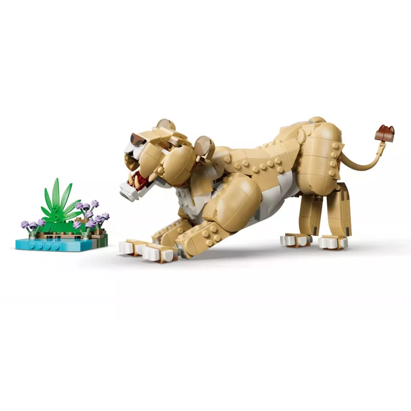 LEGO Creator 3-in-1 31386 Villieläimet: Majesteettinen leijona (839 osaa)