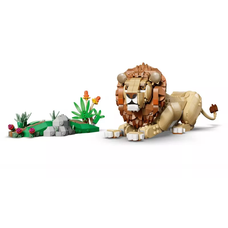LEGO Creator 3-in-1 31386 Villieläimet: Majesteettinen leijona (839 osaa)