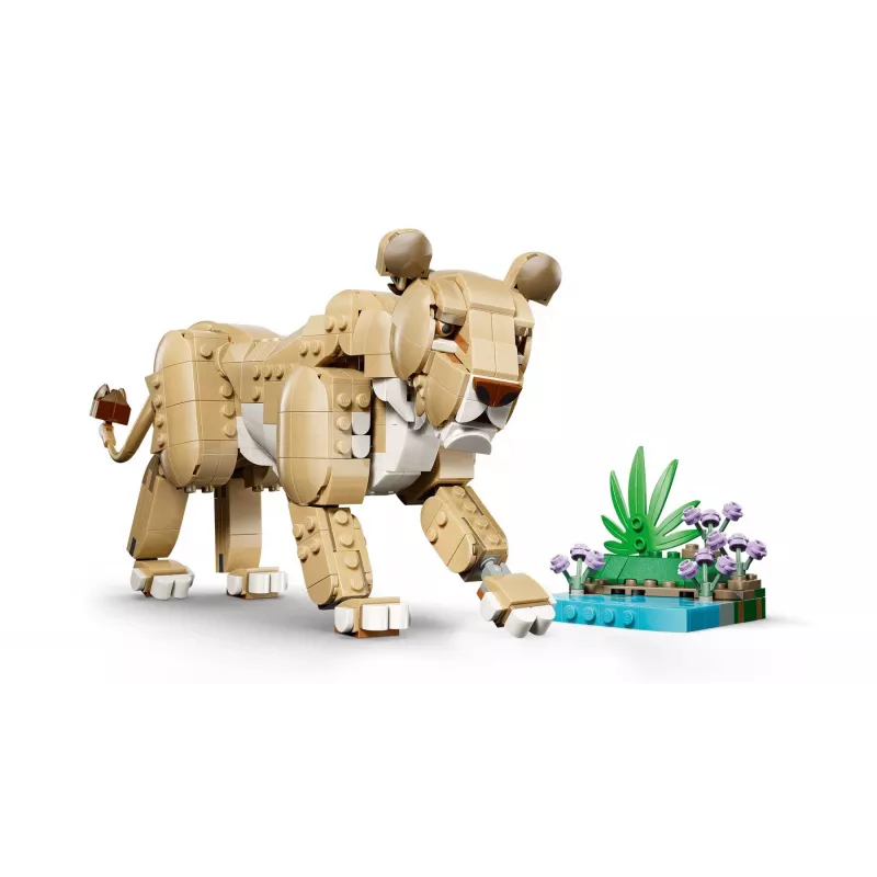 LEGO Creator 3-in-1 31386 Villieläimet: Majesteettinen leijona (839 osaa)