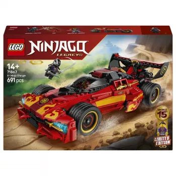 LEGO NINJAGO 71867 X-1 Ninja Charger 15. juhlavuosi (691 osaa)