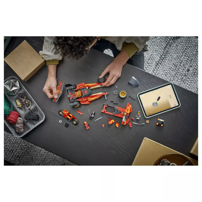 LEGO NINJAGO 71867 X-1 Ninja Charger 15. juhlavuosi (691 osaa)