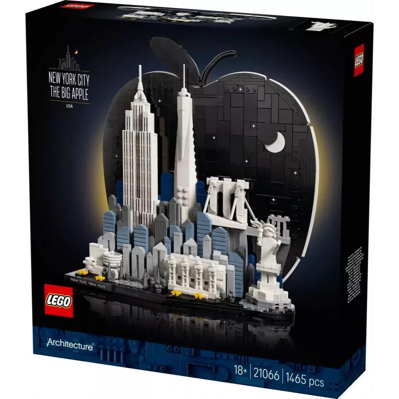 LEGO Architecture 21066 New York City - The Big Apple (1465 osaa)