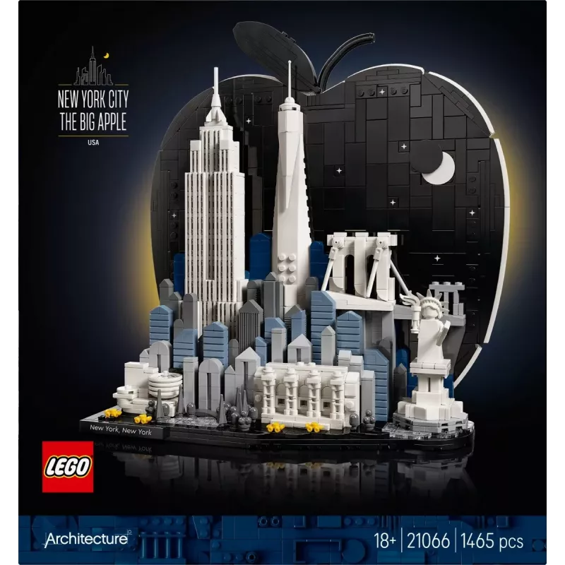 LEGO Architecture 21066 New York City - The Big Apple (1465 osaa)