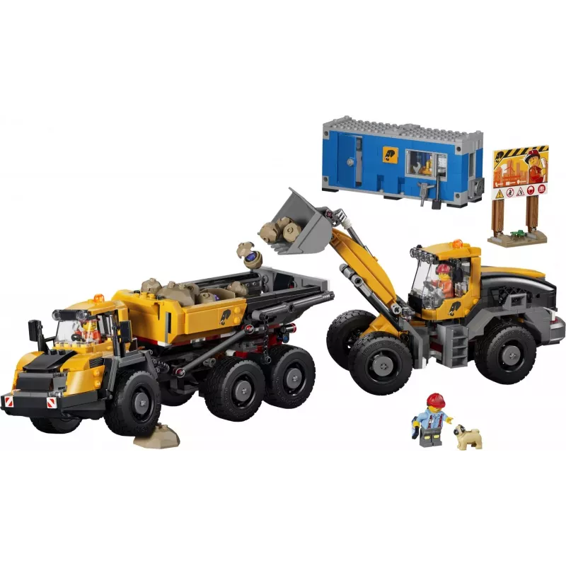 LEGO City 60494 Kippiauto & pyöräkuormaaja (1132 osaa)