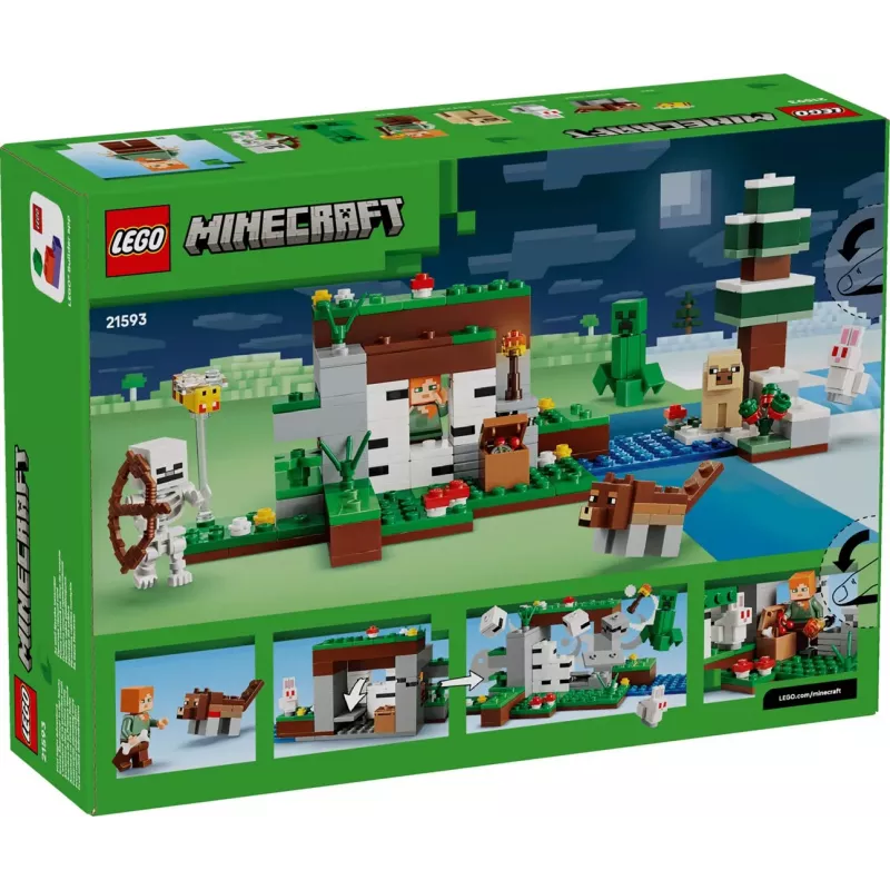 LEGO Minecraft 21593 Ensimmäisen yön seikkailu (301 osaa)