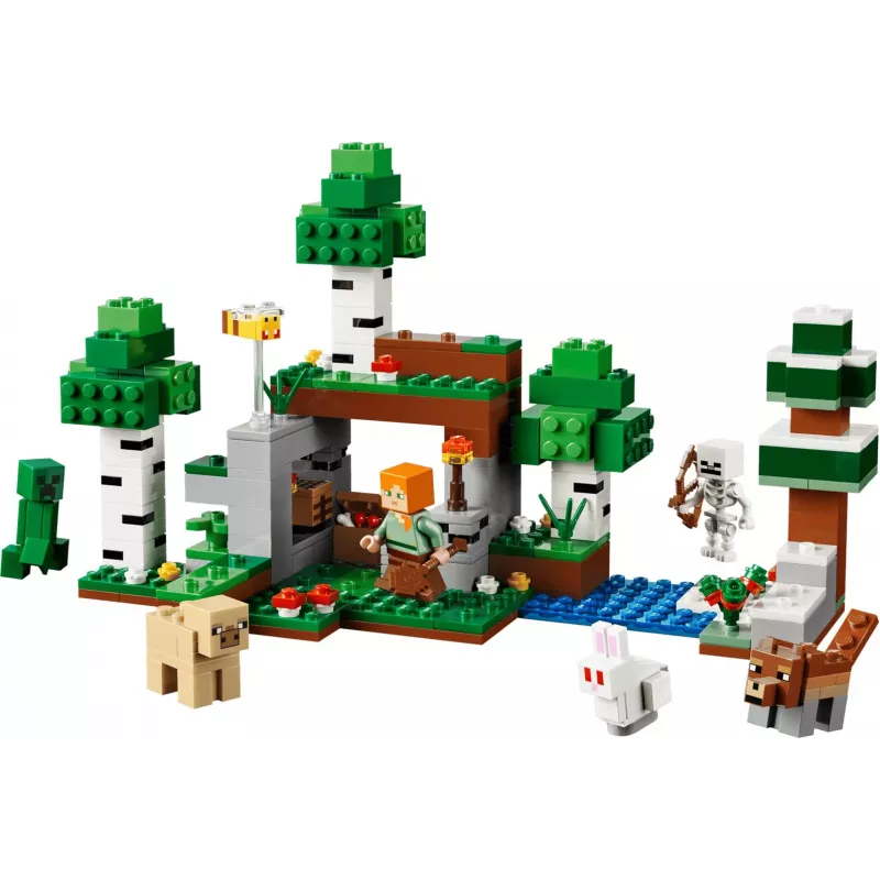 LEGO Minecraft 21593 Ensimmäisen yön seikkailu (301 osaa)