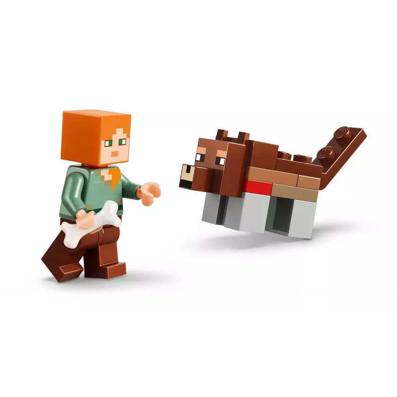 LEGO Minecraft 21593 Ensimmäisen yön seikkailu (301 osaa)