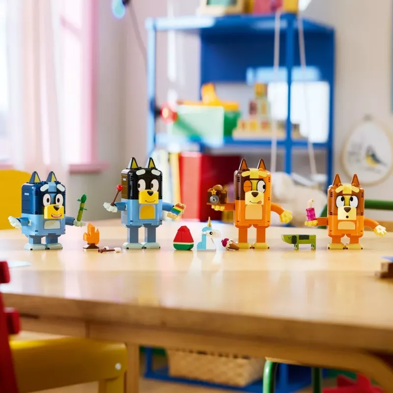 LEGO Bluey 11217 Bluey-perhe palikoista (466 osaa)