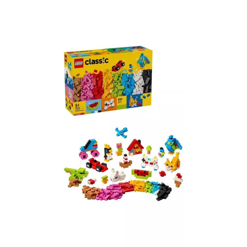 LEGO Classic 11045 Luovat värikkäät palikat (820 osaa)