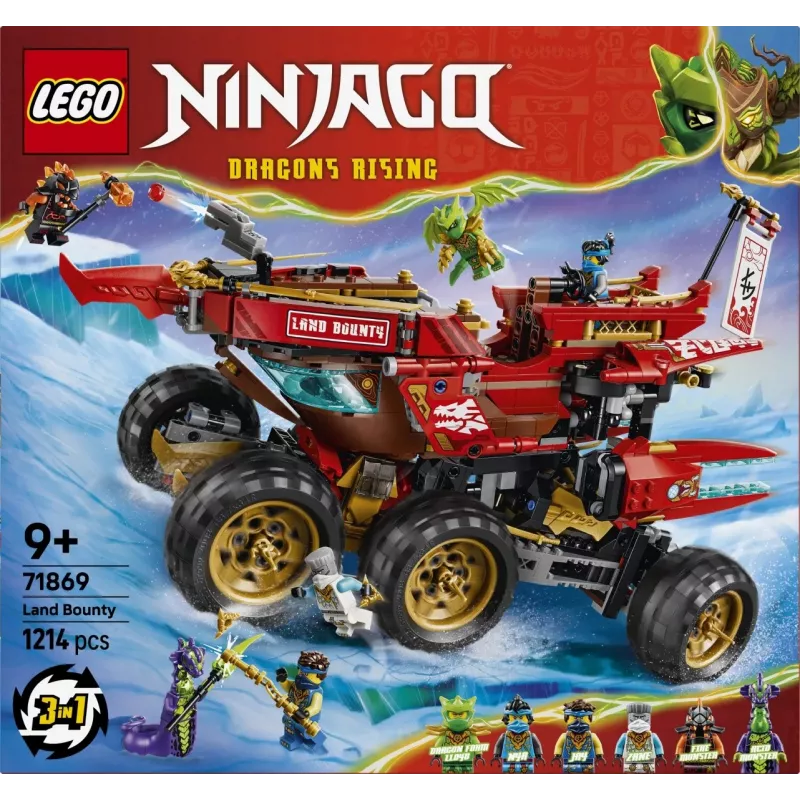 LEGO NINJAGO 71869 Land Bounty (1214 osaa)
