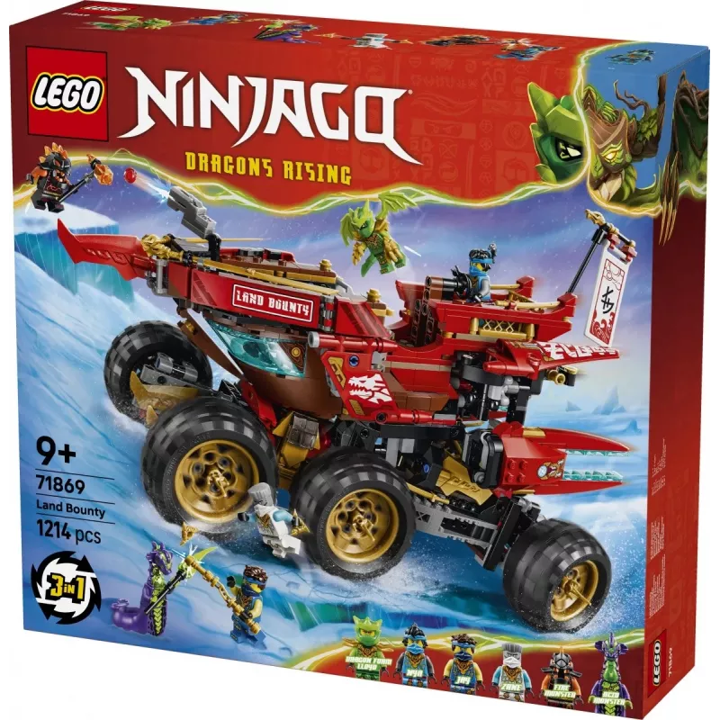 LEGO NINJAGO 71869 Land Bounty (1214 osaa)