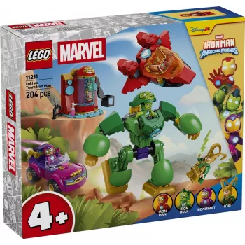 LEGO Marvel 11211 Loki vs. Team Iron Man (204 osaa)