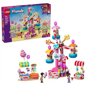 LEGO Friends 42700 Karkki- & cupcake-maailmanpyörä (602 osaa)
