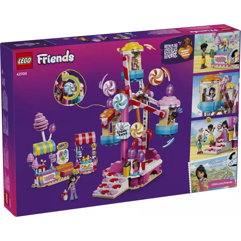 LEGO Friends 42700 Karkki- & cupcake-maailmanpyörä (602 osaa)