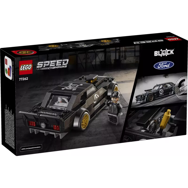 LEGO Speed Champions 77262 Ken Blocks '65 Ford Mustang Hoonicorn V1 (345 osaa)