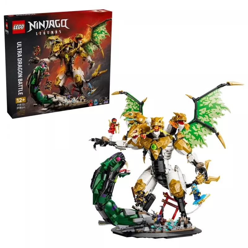 LEGO NINJAGO 71872 Ultra-lohikäärmeen taistelu (2178 osaa)