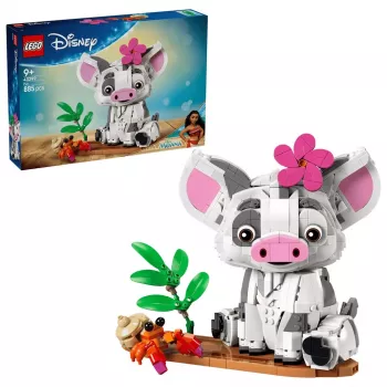 LEGO Disney 43292 Pua (Vaiana) rakennettava hahmo (885 osaa)