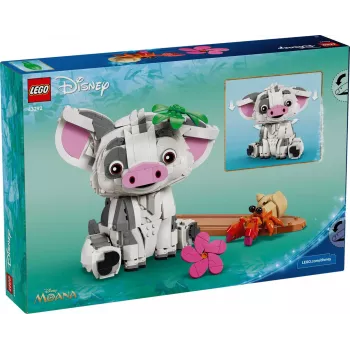 LEGO Disney 43292 Pua (Vaiana) rakennettava hahmo (885 osaa)