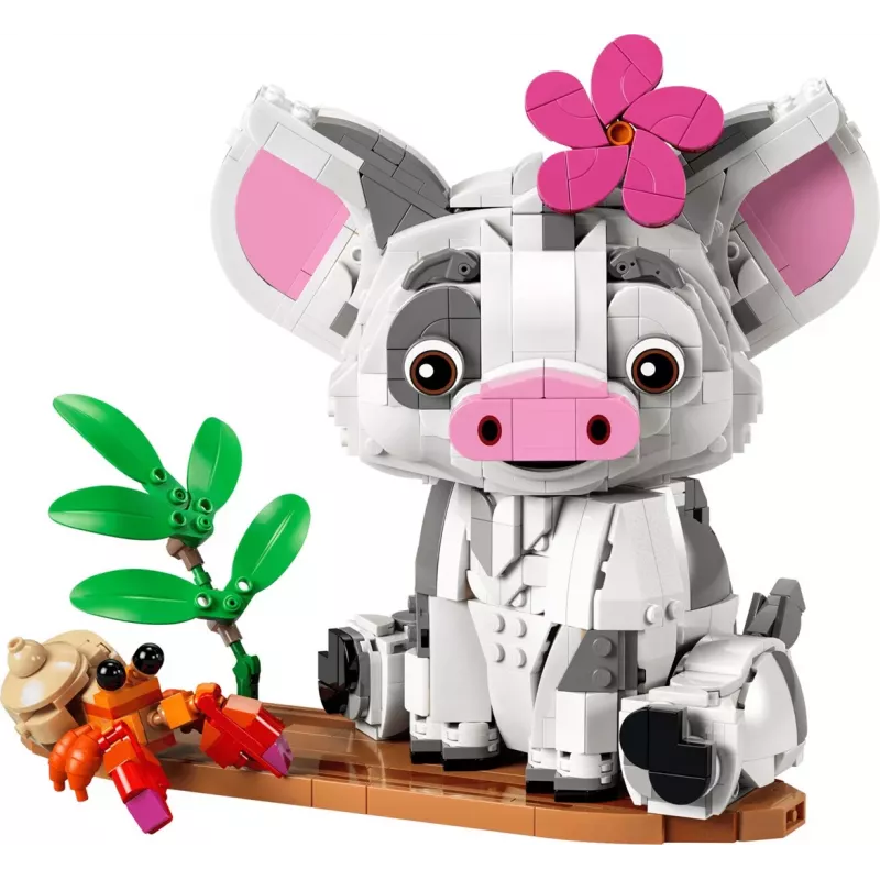 LEGO Disney 43292 Pua (Vaiana) rakennettava hahmo (885 osaa)