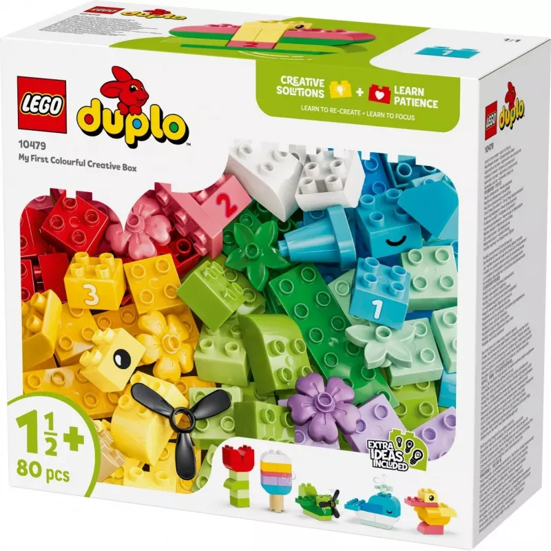 LEGO DUPLO 10479 Värikäs luovalaatikko (80 osaa)
