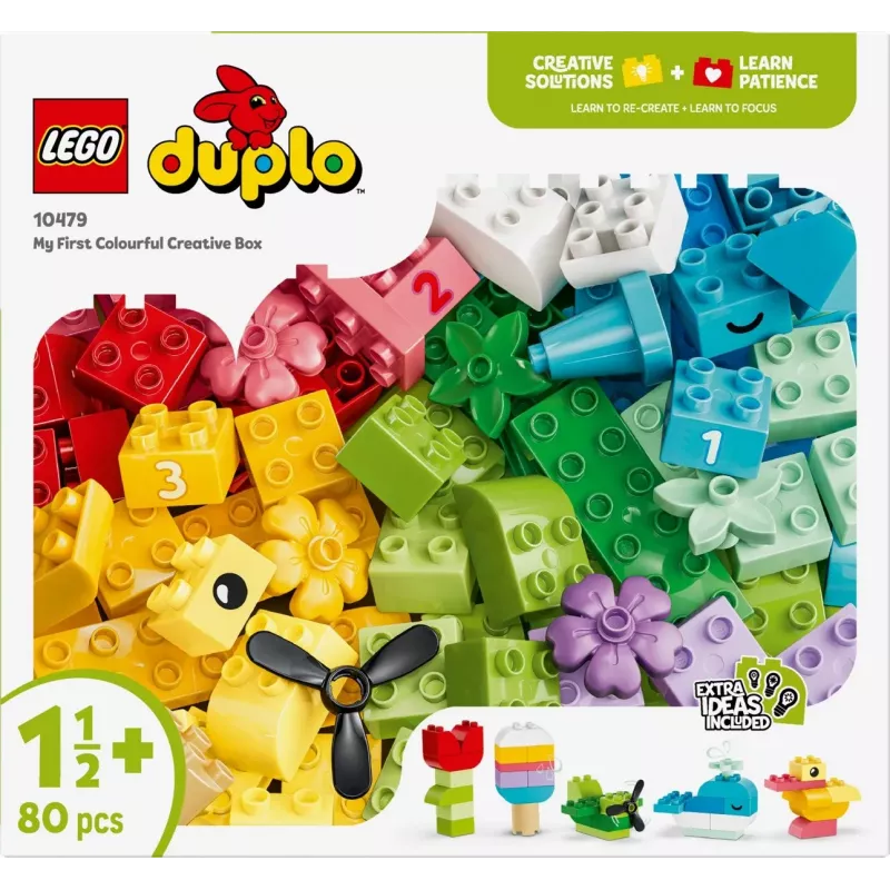 LEGO DUPLO 10479 Värikäs luovalaatikko (80 osaa)