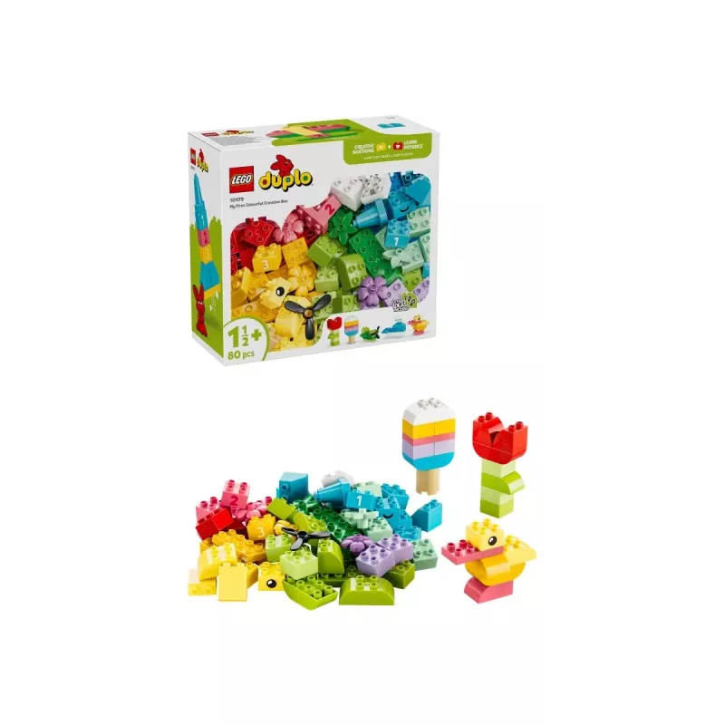 LEGO DUPLO 10479 Värikäs luovalaatikko (80 osaa)