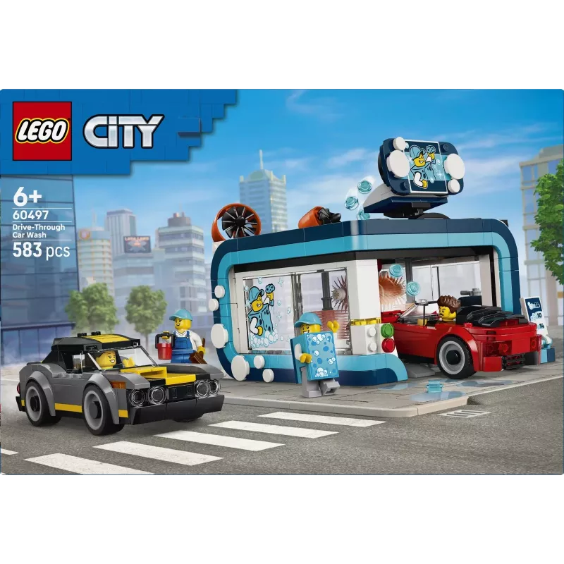 LEGO City 60497 Drive-through-autopesula (583 osaa)