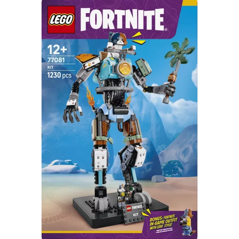 LEGO Fortnite 77081 KIT rakennettava mech-hahmo (1230 osaa)