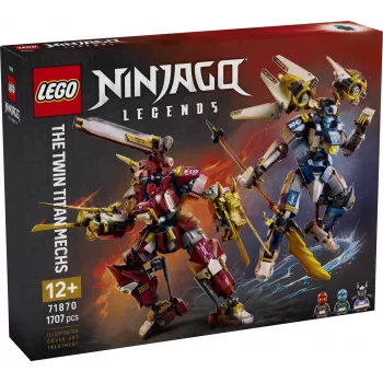 LEGO NINJAGO 71870 Kaksoset titaanimechit (1707 osaa)