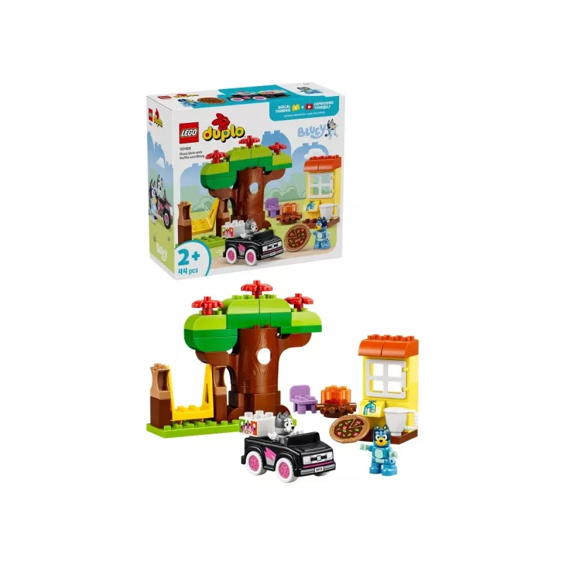 LEGO DUPLO Bluey 10469 Muffinit ja Blueyn pizzeria (44 osaa)