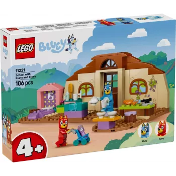 LEGO Bluey 11221 Koulu Rustyn ja Blueyn kanssa (106 osaa)