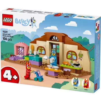 LEGO Bluey 11221 Koulu Rustyn ja Blueyn kanssa (106 osaa)