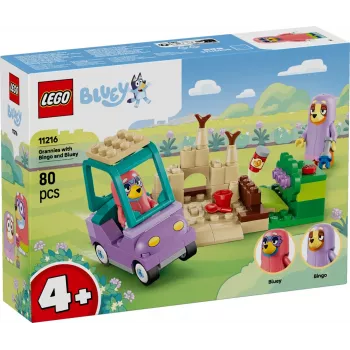 LEGO Bluey 11216 Mummo Bingo ja Bluey (80 osaa)