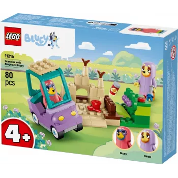 LEGO Bluey 11216 Mummo Bingo ja Bluey (80 osaa)