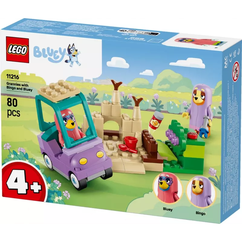 LEGO Bluey 11216 Mummo Bingo ja Bluey (80 osaa)