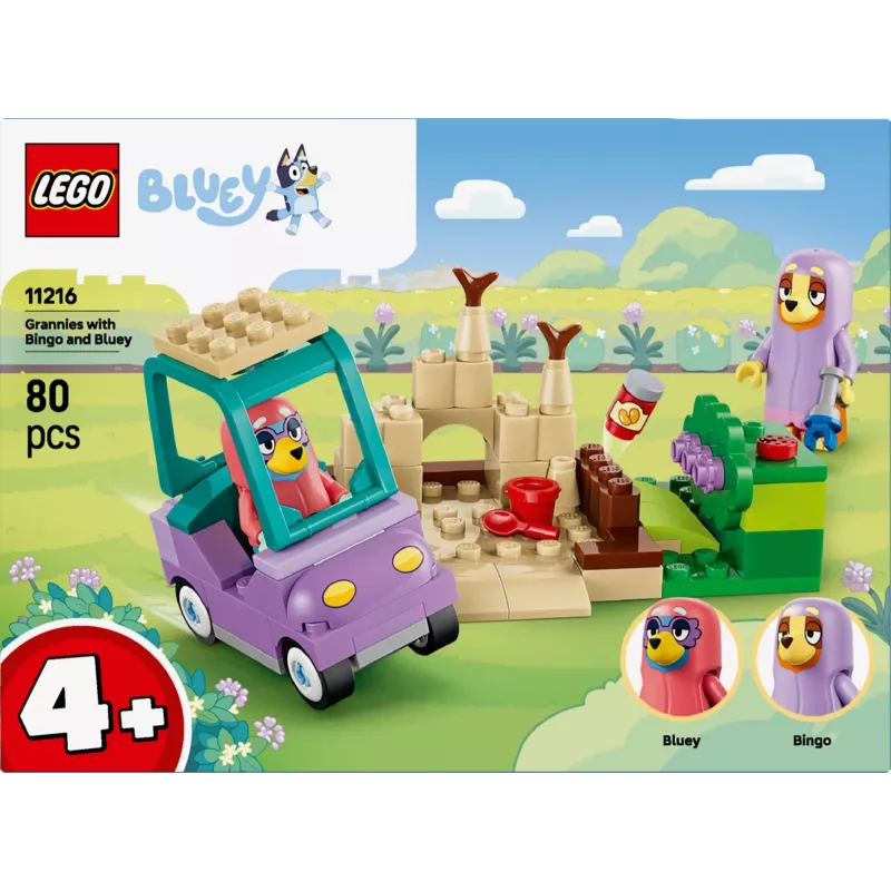 LEGO Bluey 11216 Mummo Bingo ja Bluey (80 osaa)