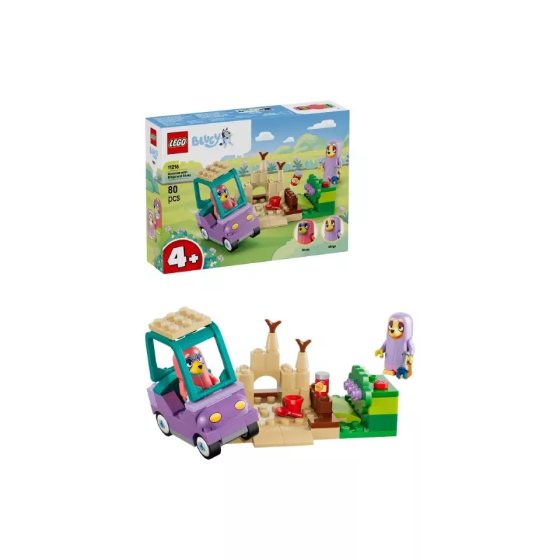 LEGO Bluey 11216 Mummo Bingo ja Bluey (80 osaa)