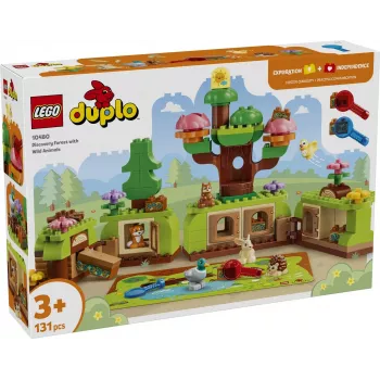 LEGO DUPLO 10480 Tutkimusmetsä villieläimineen (131 osaa)