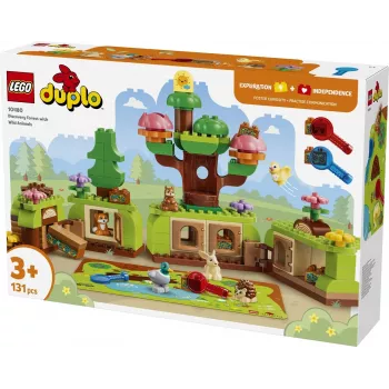 LEGO DUPLO 10480 Tutkimusmetsä villieläimineen (131 osaa)