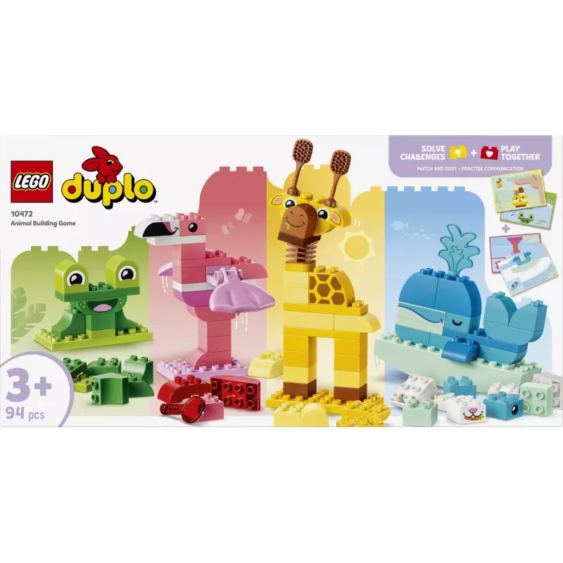 LEGO DUPLO 10472 Eläintenrakennuspeli (94 osaa)