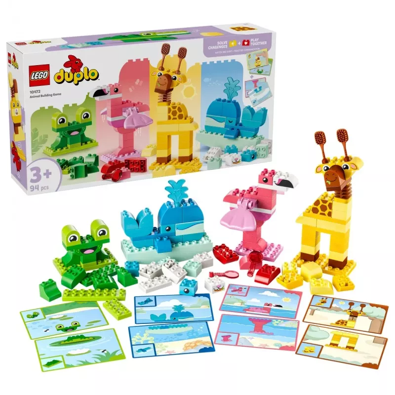 LEGO DUPLO 10472 Eläintenrakennuspeli (94 osaa)