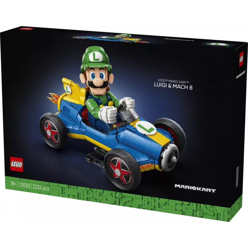 LEGO Super Mario 72050 Mario Kart - Luigi & Mach 8 (2234 osaa)