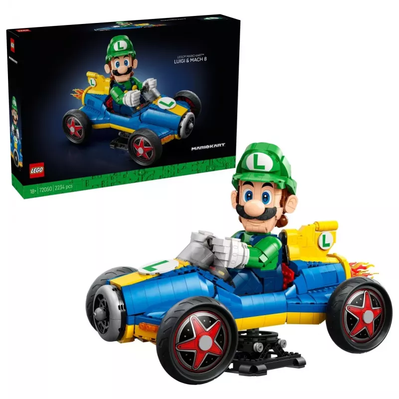 LEGO Super Mario 72050 Mario Kart - Luigi & Mach 8 (2234 osaa)