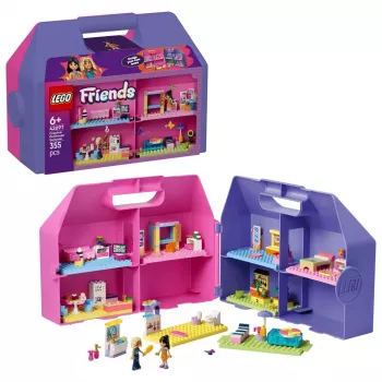 LEGO Friends 42697 Luova nukkekotisalkku (355 osaa)