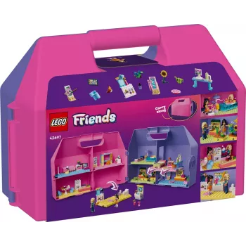 LEGO Friends 42697 Luova nukkekotisalkku (355 osaa)