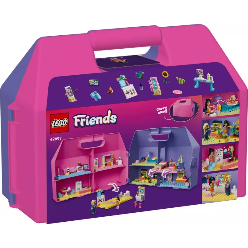 LEGO Friends 42697 Luova nukkekotisalkku (355 osaa)