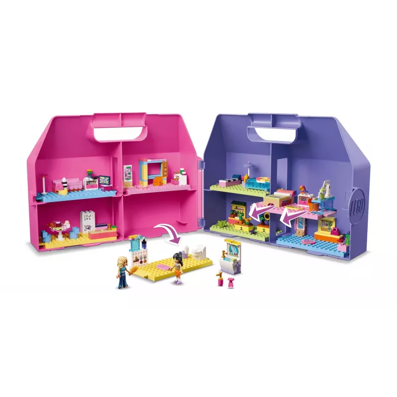 LEGO Friends 42697 Luova nukkekotisalkku (355 osaa)