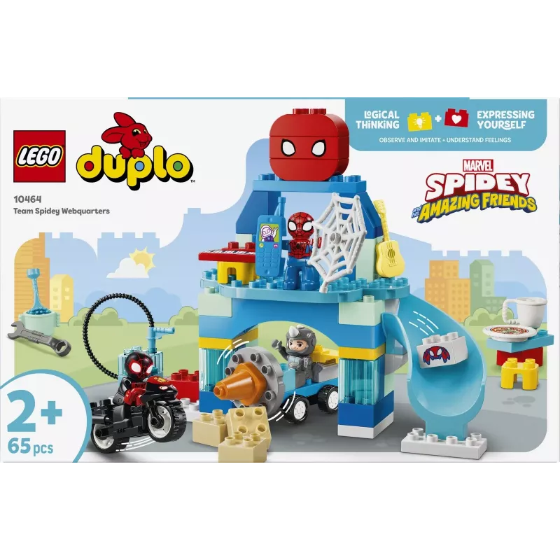 LEGO DUPLO Marvel 10464 Team Spidey piilopaikka (65 osaa)