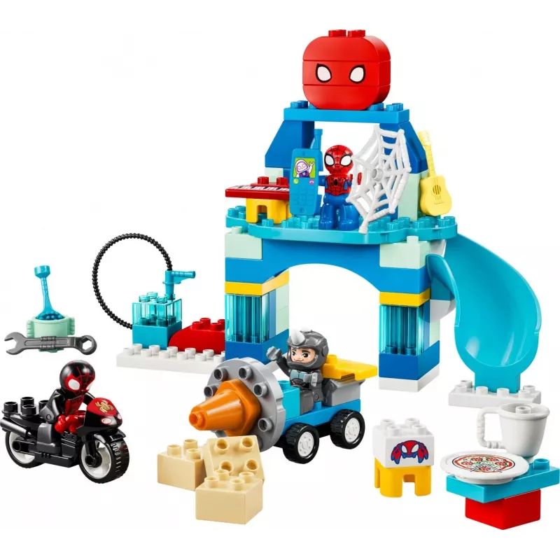 LEGO DUPLO Marvel 10464 Team Spidey piilopaikka (65 osaa)