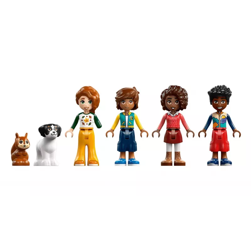 LEGO Friends 42705 Viihtyisä syksyinen metsämökki (1229 osaa)